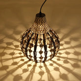 Modern simple rattan chandelier Personality Creative Restaurant Bar Corridor Lamp gourd line table lamps and lamps